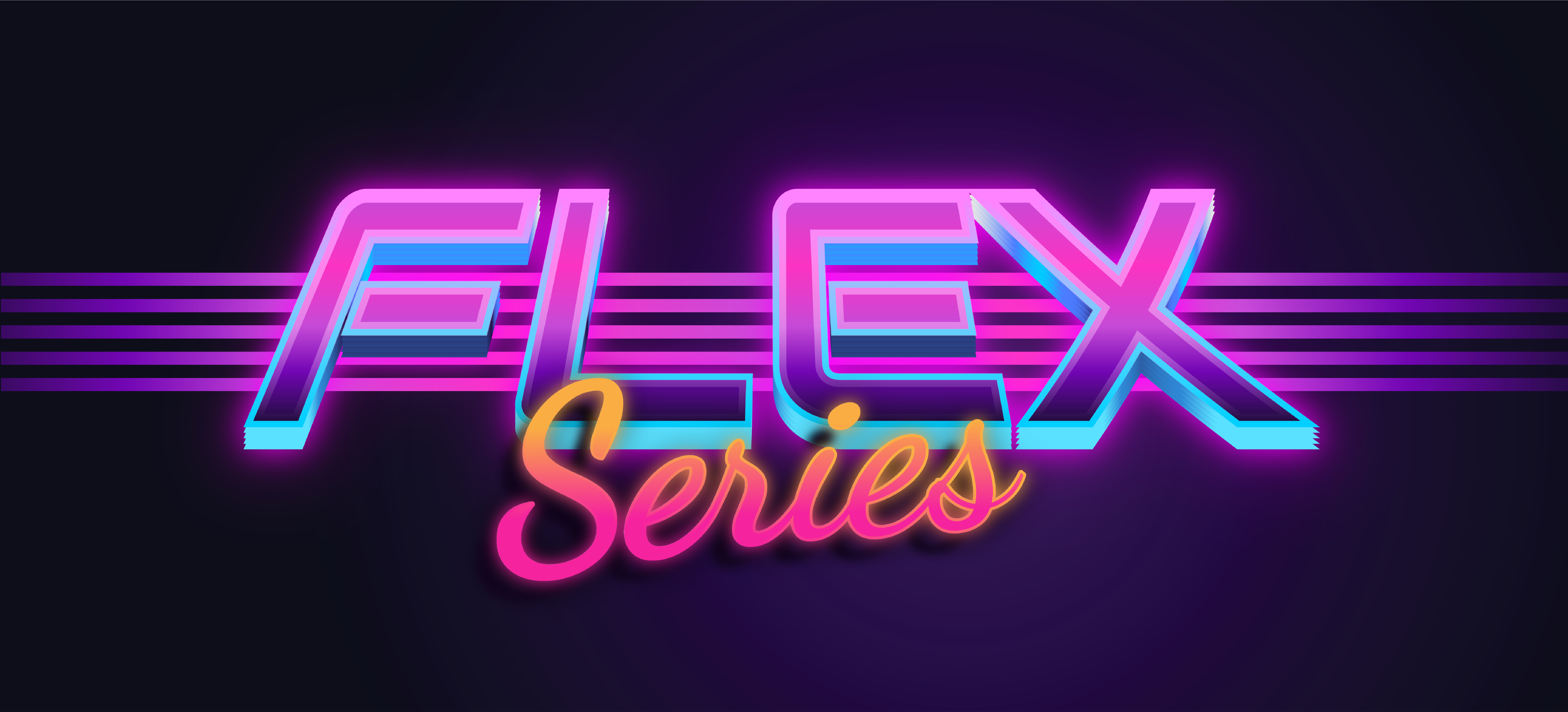 Flex Series Neon Graphic